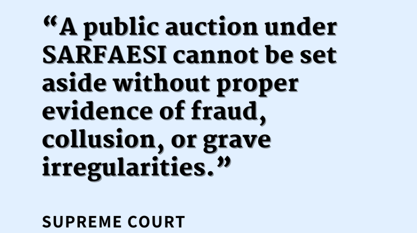 Supreme Court verdict on SARFAESI Auction Sales